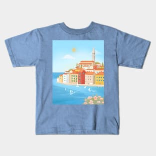 Rovinj, Croatia Kids T-Shirt